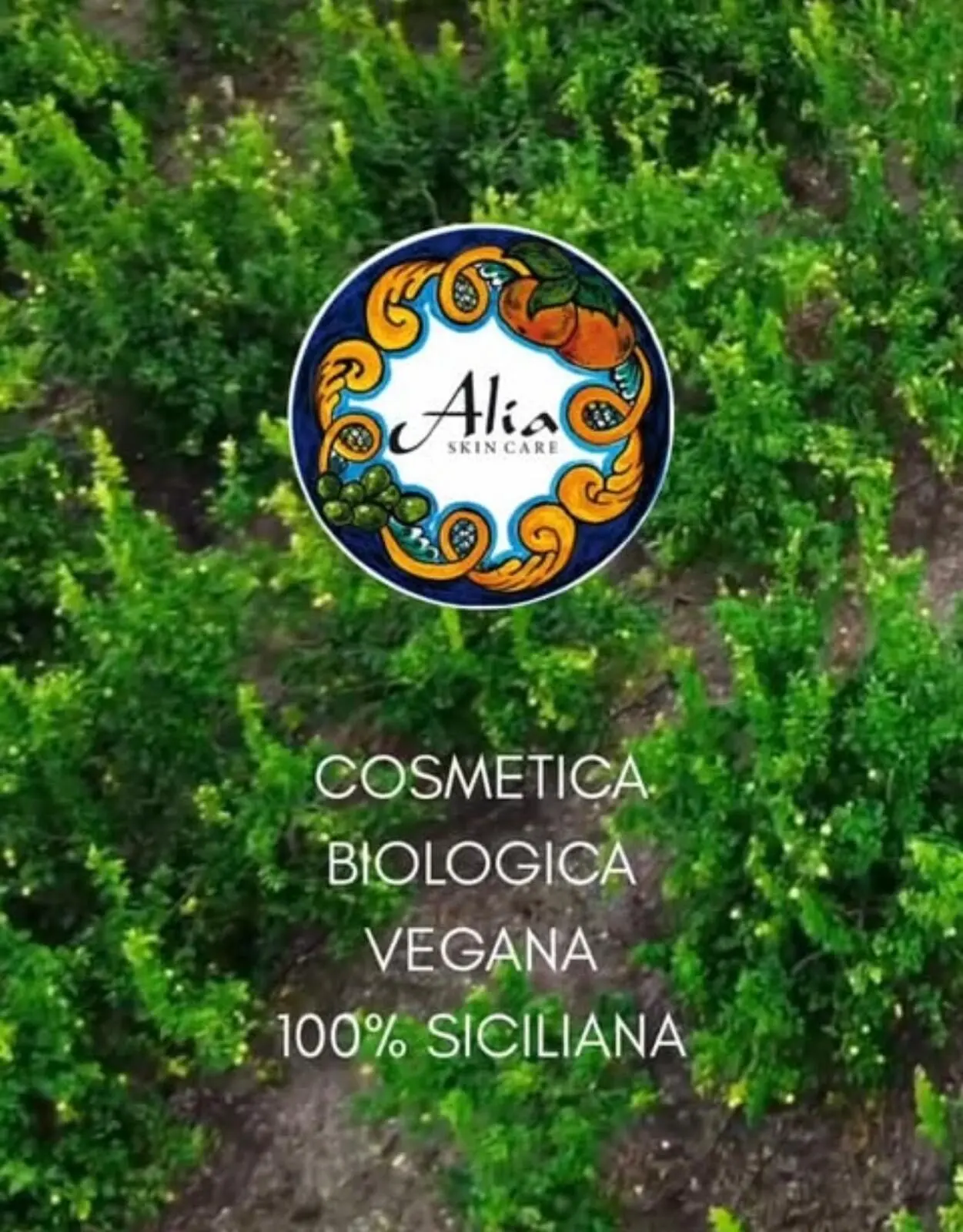 Alia Skin Care — organic, vegan, 100% Sicilian cosmetics